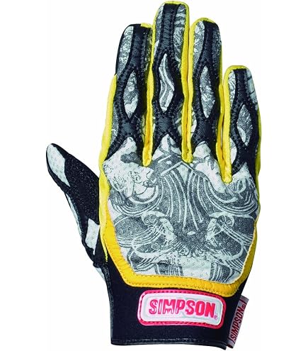 Amazon | シンプソン(SIMPSON) バイク用グローブ Nylon Gloves